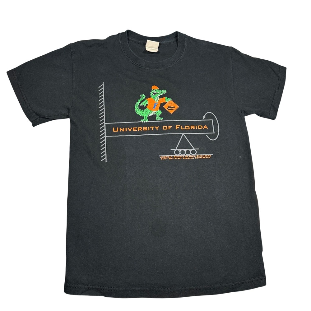 Vtg University of Florida ASCE Civil Engineering 2007 Conference T-Shirt Small